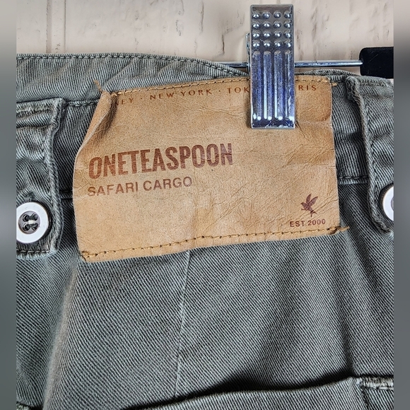 One Teaspoon Safari Cargo Straight Leg Cargo Pants 26 - Picture 11 of 15